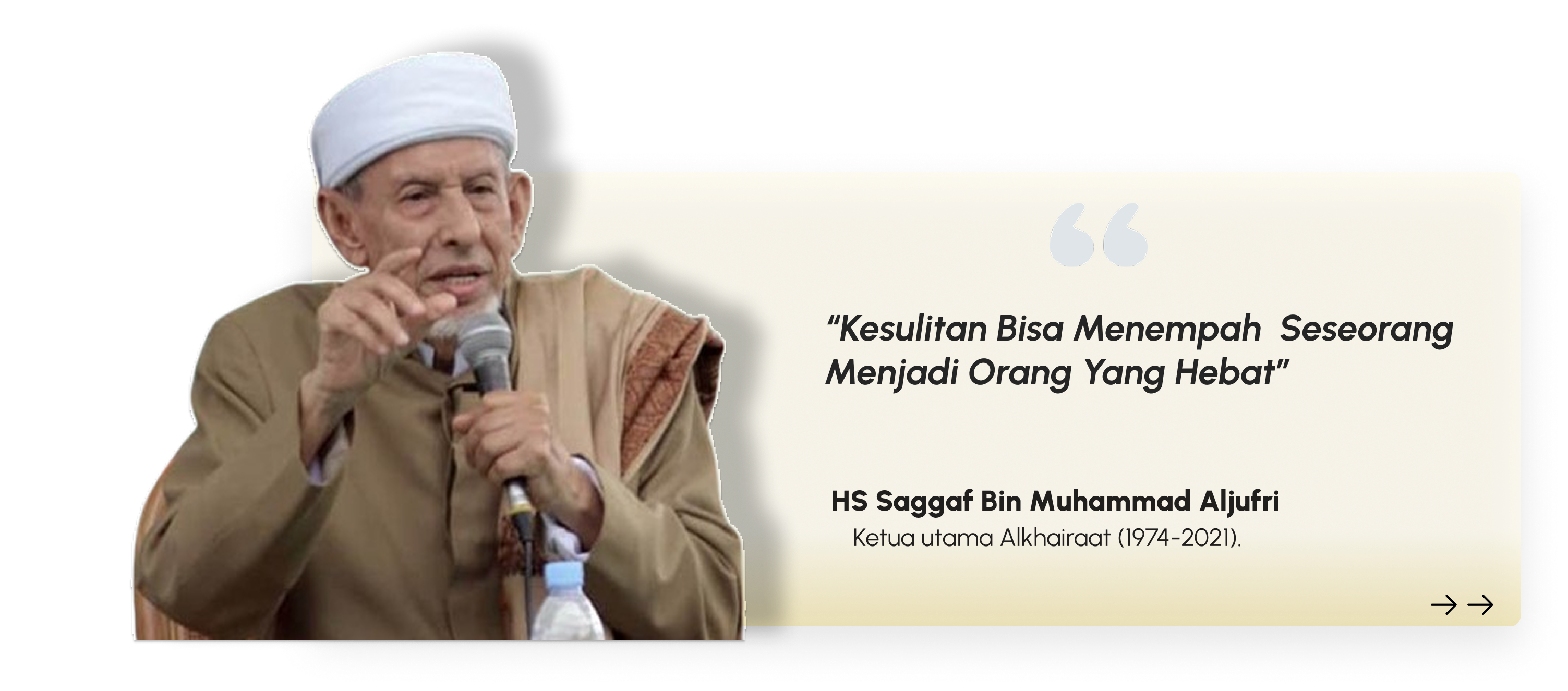 Quote Habib Saggaf